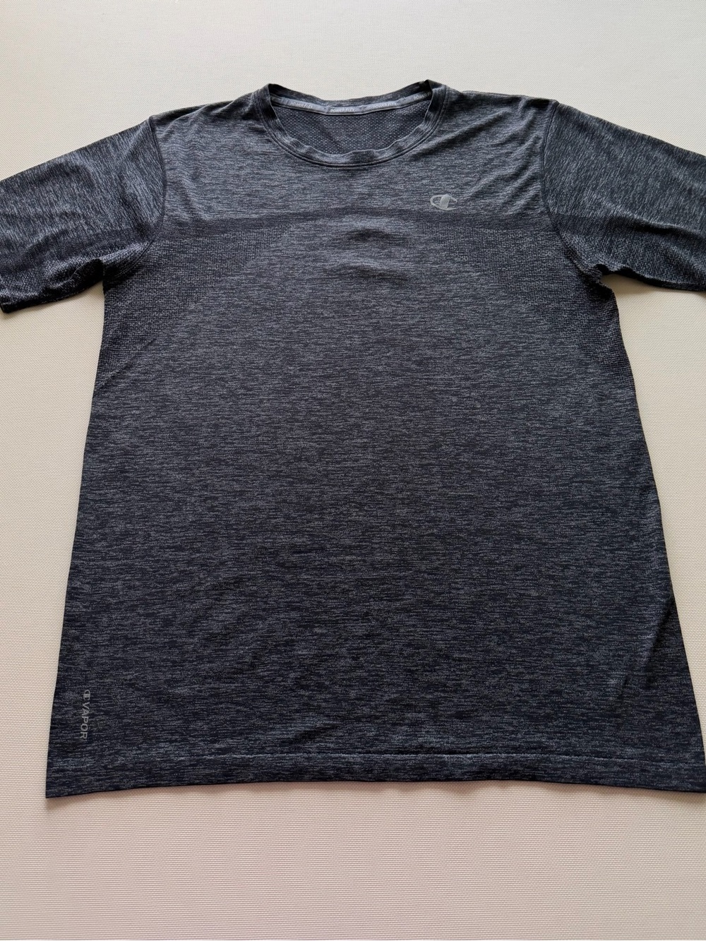 Champion Men's Charcoal Heather Short Sleeve Performance Tee
